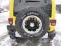2011 Detonator Yellow Jeep Wrangler Unlimited Sahara 4x4  photo #9