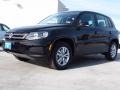 Deep Black Metallic - Tiguan S Photo No. 3