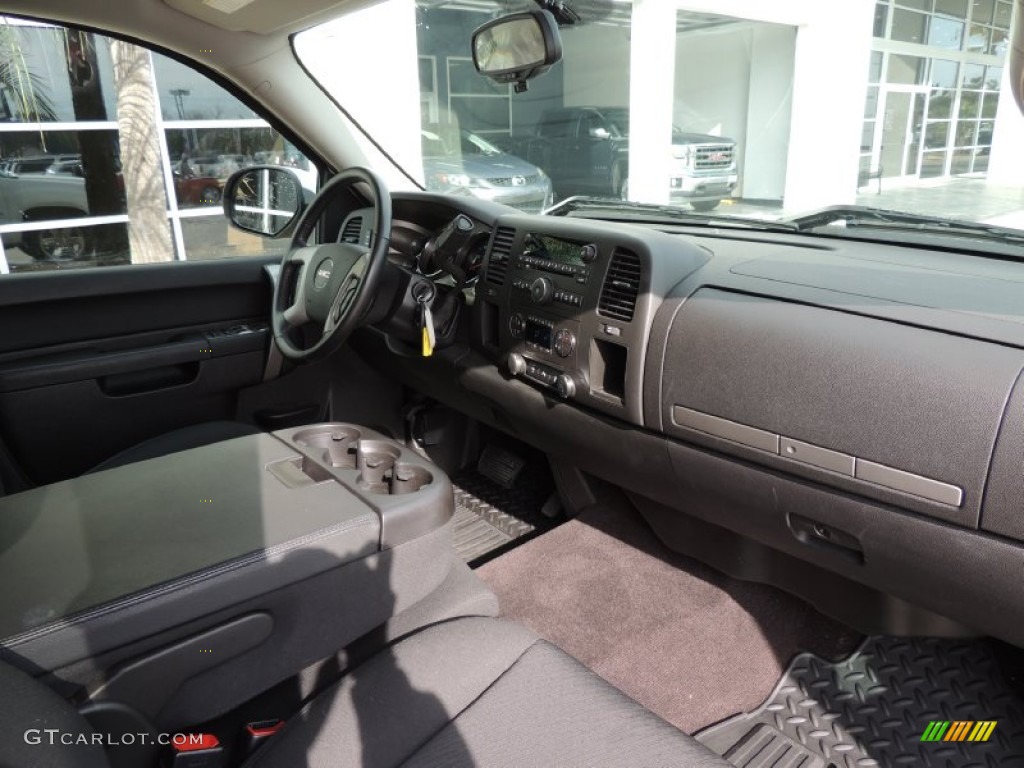 2013 Sierra 1500 SLE Extended Cab - Summit White / Ebony photo #6