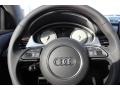 2014 Audi S8 Nougat Brown Interior Steering Wheel Photo