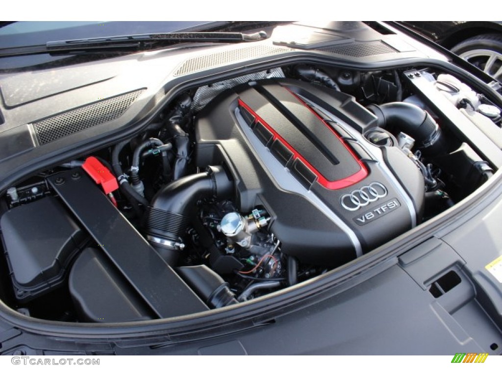 2014 Audi S8 quattro S 4.0 Liter FSI Turbocharged DOHC 32-Valve VVT V8 Engine Photo #89366272