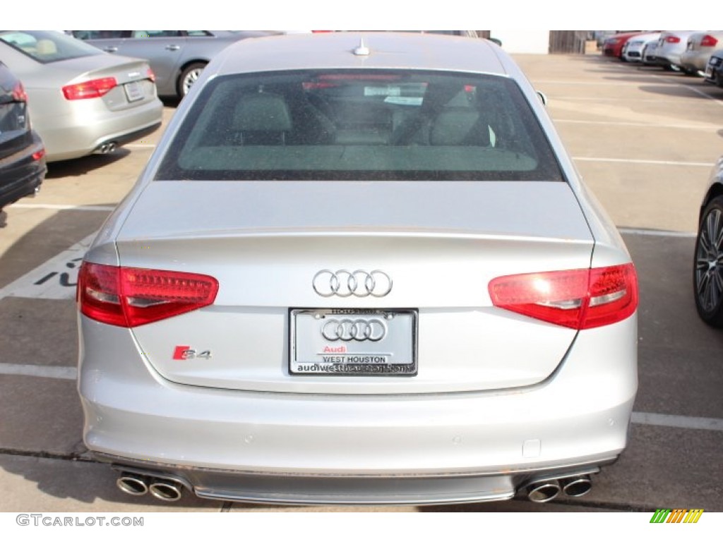 2014 S4 Premium plus 3.0 TFSI quattro - Ice Silver Metallic / Black/Lunar Silver photo #5