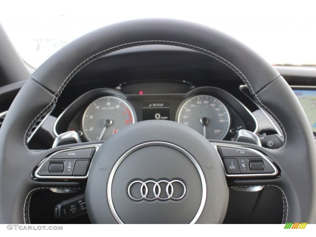 2014 S4 Premium plus 3.0 TFSI quattro - Ice Silver Metallic / Black/Lunar Silver photo #25