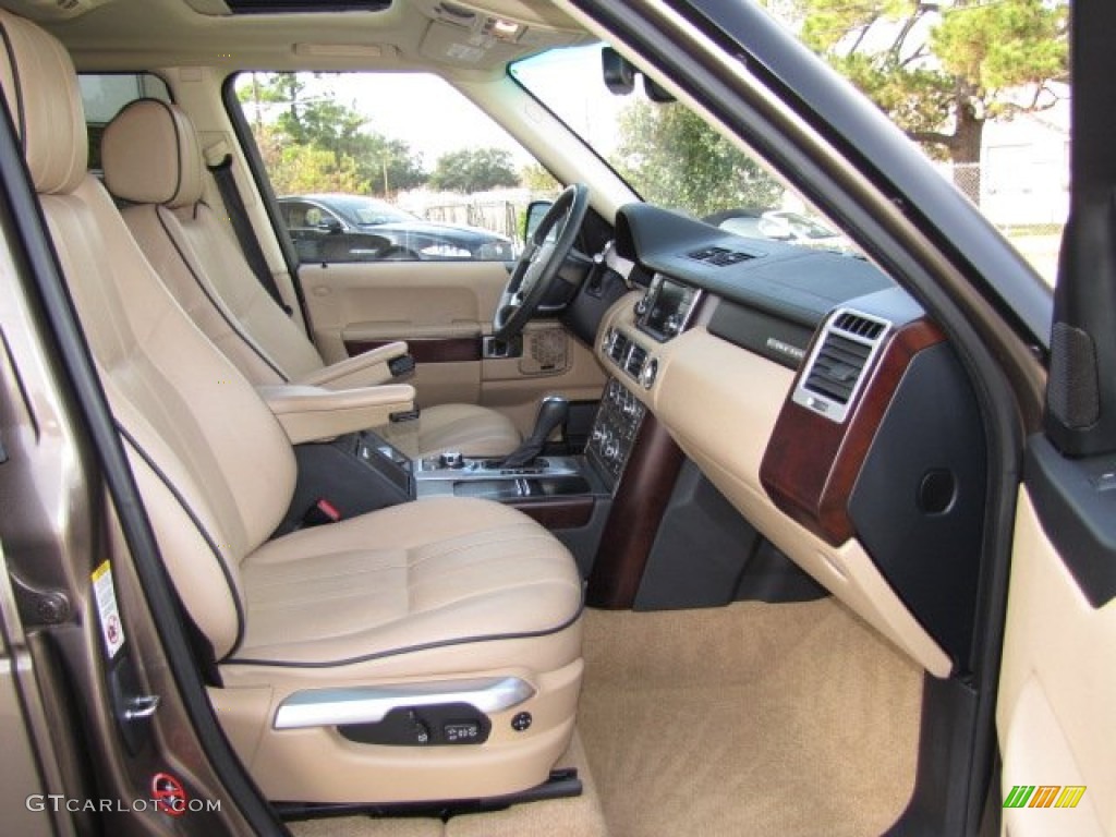 2010 Range Rover Supercharged - Bournville Brown Metallic / Sand/Jet Black photo #2