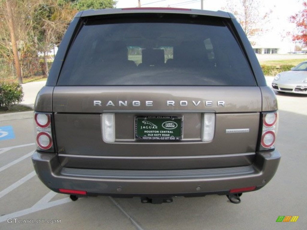 2010 Range Rover Supercharged - Bournville Brown Metallic / Sand/Jet Black photo #9