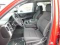 Jet Black Front Seat Photo for 2014 Chevrolet Silverado 1500 #89367706