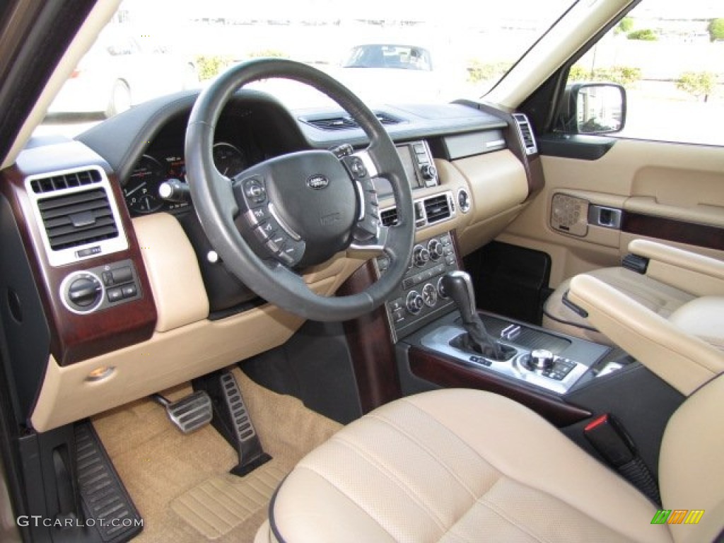 2010 Range Rover Supercharged - Bournville Brown Metallic / Sand/Jet Black photo #12