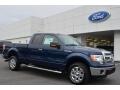 Blue Jeans 2014 Ford F150 XLT SuperCab Exterior