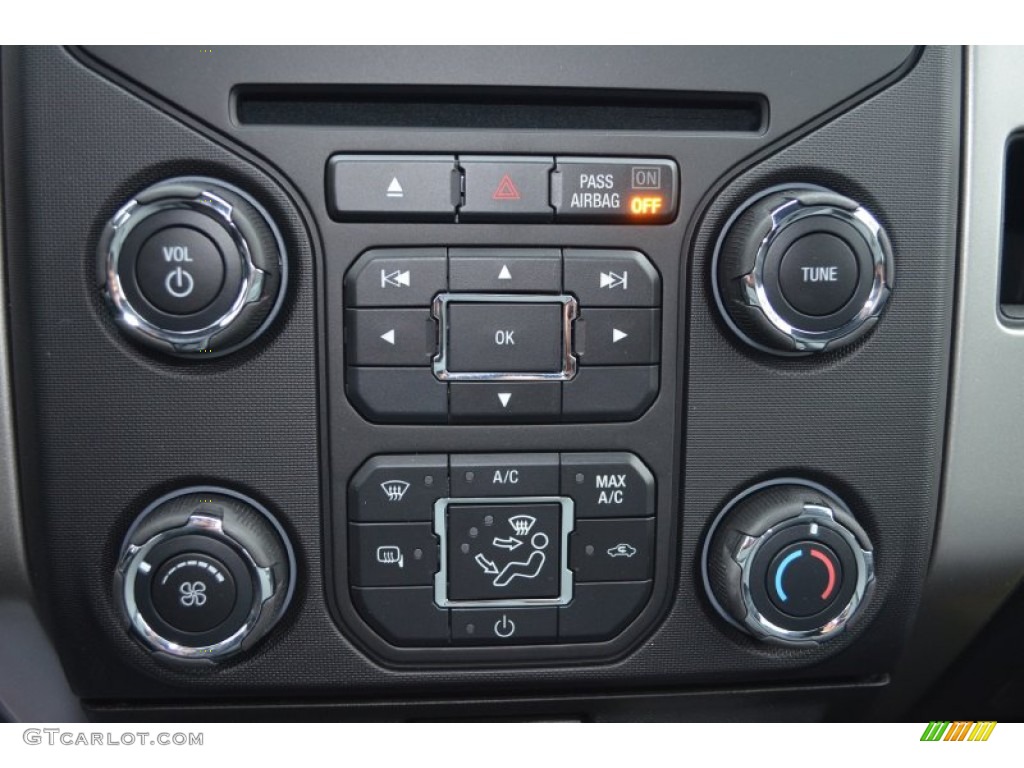 2014 F150 XLT SuperCab - Blue Jeans / Steel Grey photo #14