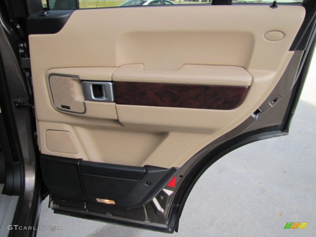 2010 Range Rover Supercharged - Bournville Brown Metallic / Sand/Jet Black photo #48