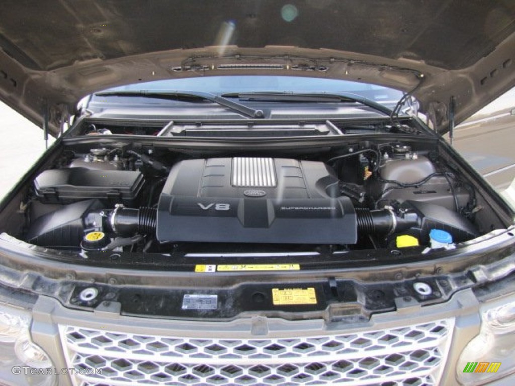 2010 Range Rover Supercharged - Bournville Brown Metallic / Sand/Jet Black photo #51