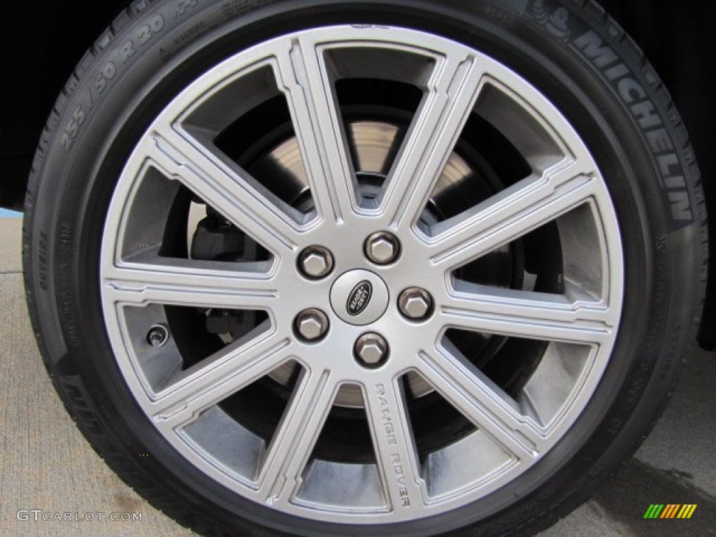 2010 Range Rover Supercharged - Bournville Brown Metallic / Sand/Jet Black photo #55