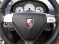 2008 Porsche Cayman Black Interior Steering Wheel Photo