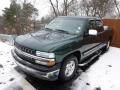 2002 Forest Green Metallic Chevrolet Silverado 1500 LS Extended Cab  photo #3