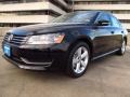 2014 Black Volkswagen Passat 1.8T Wolfsburg Edition  photo #3