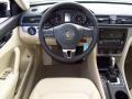 Cornsilk Beige 2014 Volkswagen Passat 1.8T Wolfsburg Edition Dashboard