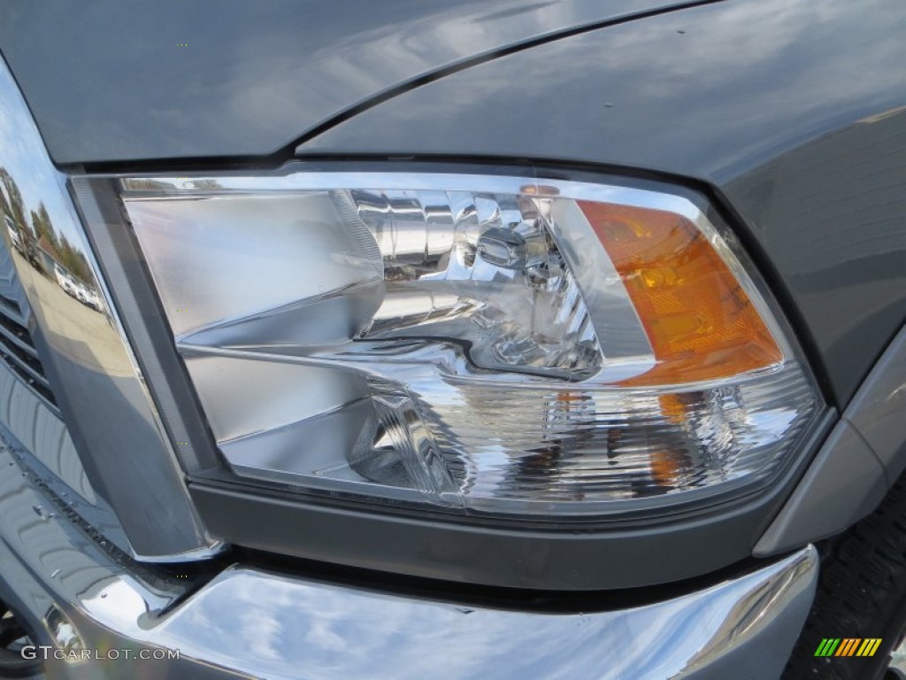 2012 Ram 3500 HD Laramie Longhorn Mega Cab 4x4 Dually - Mineral Gray Pearl / Light Pebble Beige/Bark Brown photo #9