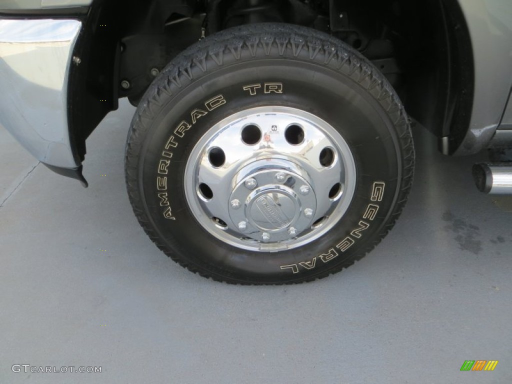 2012 Ram 3500 HD Laramie Longhorn Mega Cab 4x4 Dually - Mineral Gray Pearl / Light Pebble Beige/Bark Brown photo #13