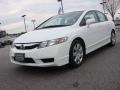 Taffeta White - Civic LX Sedan Photo No. 1