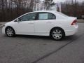 Taffeta White - Civic LX Sedan Photo No. 4