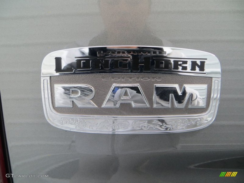 2012 Ram 3500 HD Laramie Longhorn Mega Cab 4x4 Dually - Mineral Gray Pearl / Light Pebble Beige/Bark Brown photo #22
