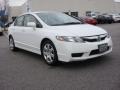 Taffeta White - Civic LX Sedan Photo No. 10