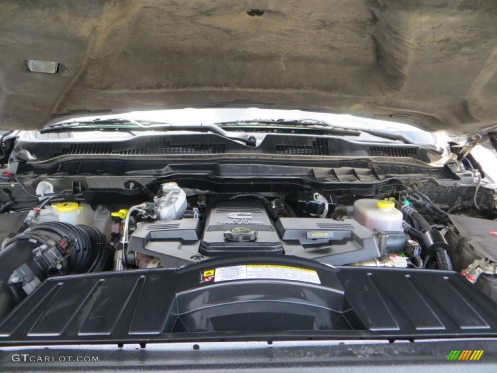 2012 Ram 3500 HD Laramie Longhorn Mega Cab 4x4 Dually - Mineral Gray Pearl / Light Pebble Beige/Bark Brown photo #23