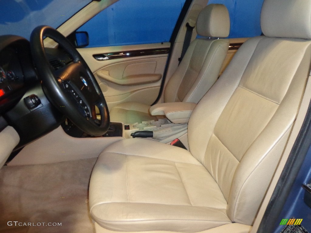 Beige Interior 2001 BMW 3 Series 325xi Sedan Photo #89372500