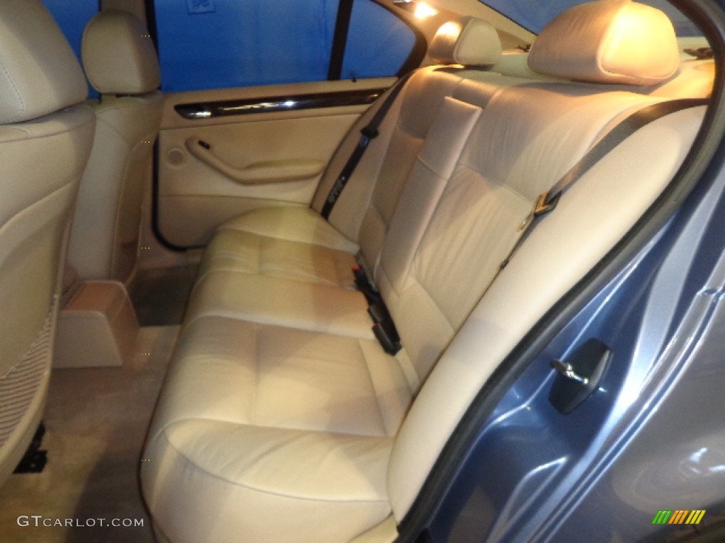 2001 3 Series 325xi Sedan - Steel Blue Metallic / Beige photo #24