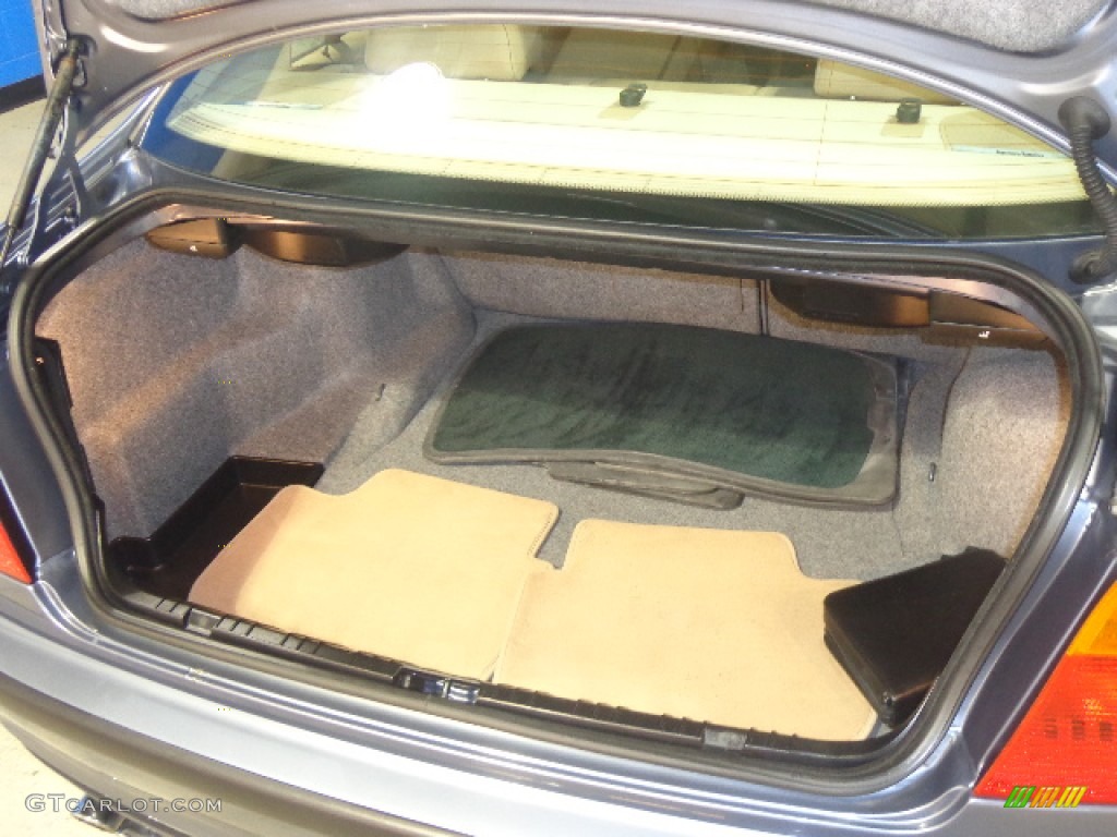 2001 3 Series 325xi Sedan - Steel Blue Metallic / Beige photo #25