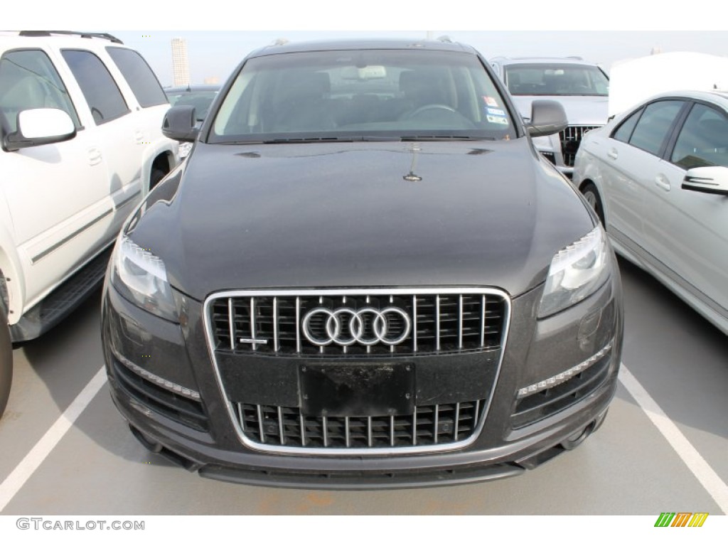 2011 Q7 3.0 TDI quattro - Graphite Grey Metallic / Black photo #2