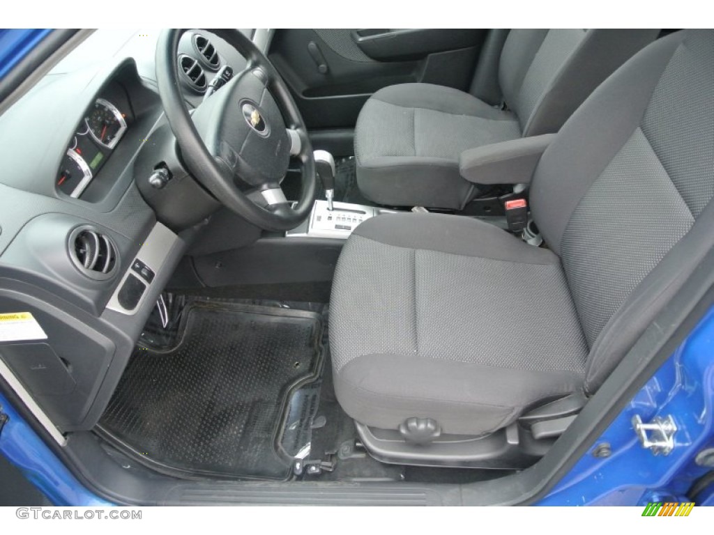 2009 Aveo LT Sedan - Bright Blue / Charcoal photo #8