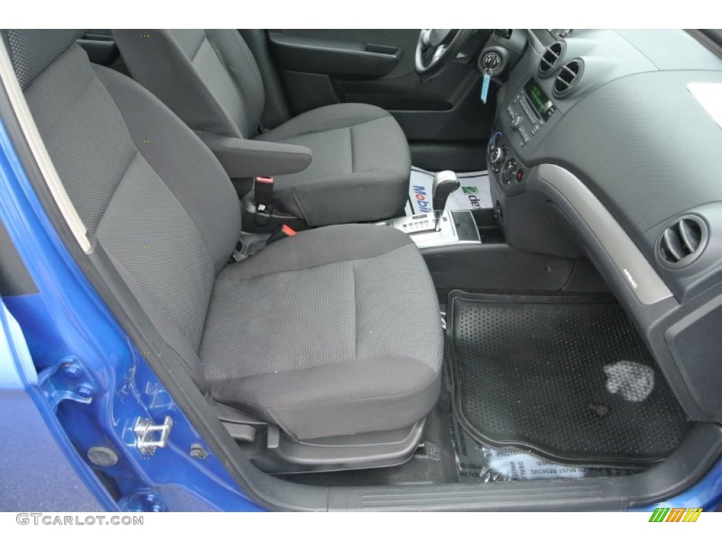 2009 Aveo LT Sedan - Bright Blue / Charcoal photo #19