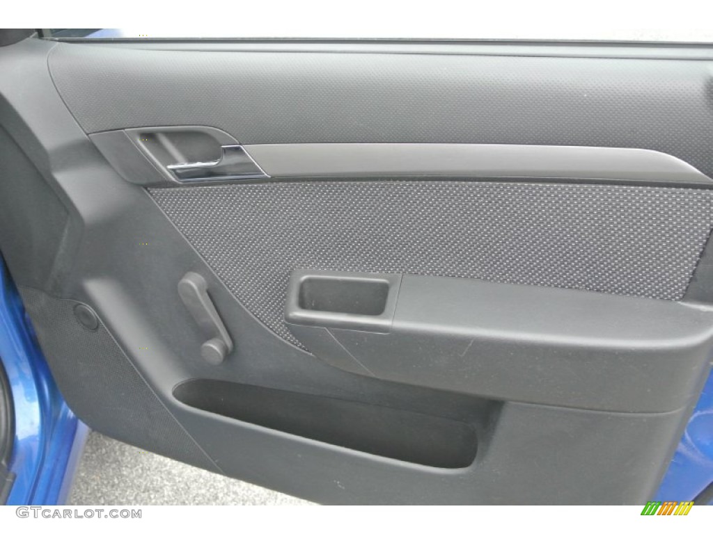 2009 Aveo LT Sedan - Bright Blue / Charcoal photo #20