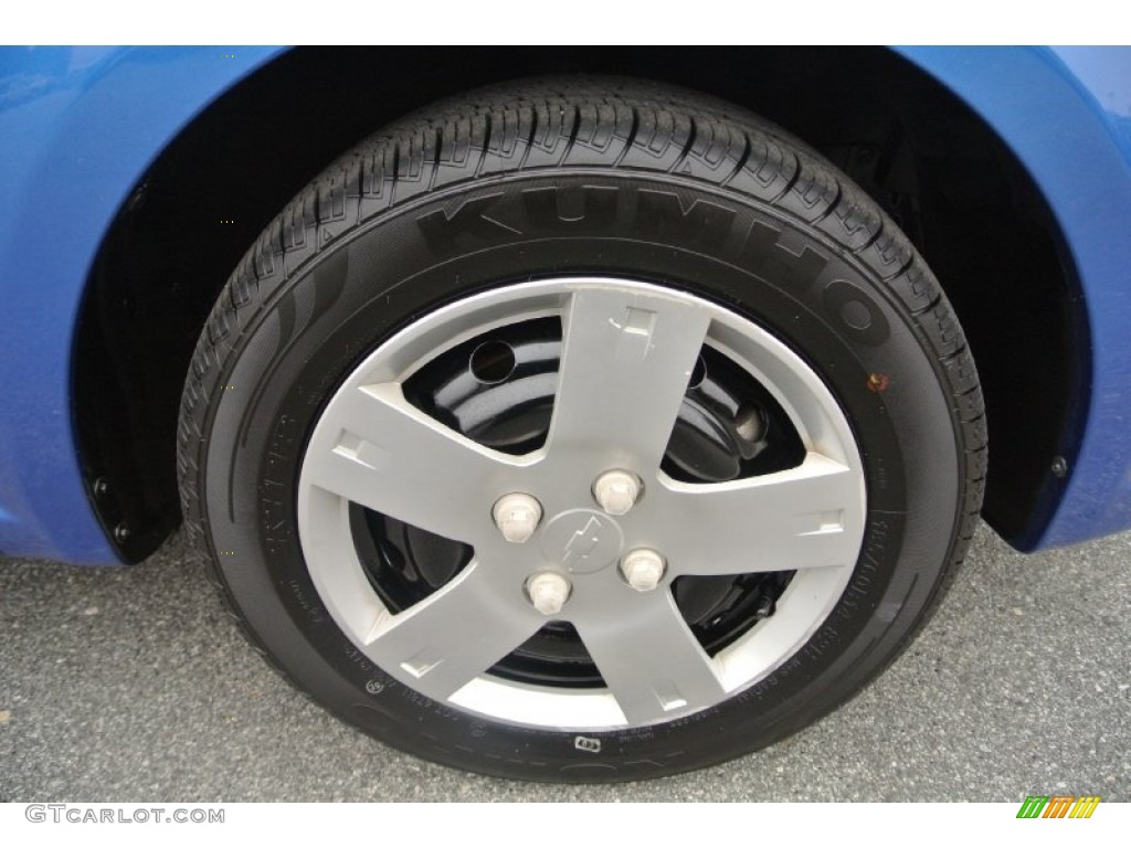 2009 Aveo LT Sedan - Bright Blue / Charcoal photo #21