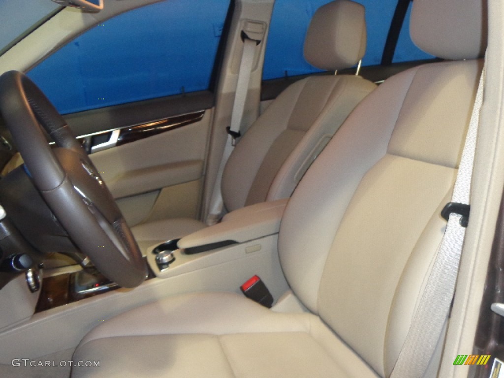 2013 C 300 4Matic Luxury - Dolomite Brown Metallic / Almond Beige photo #15