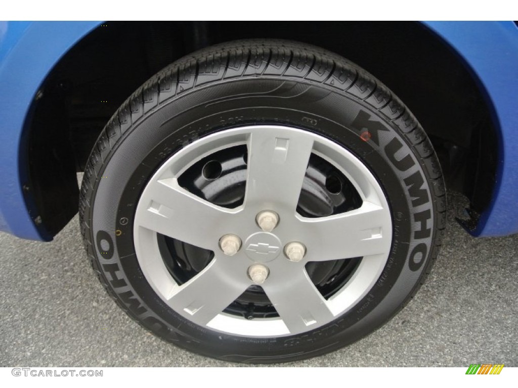 2009 Aveo LT Sedan - Bright Blue / Charcoal photo #24