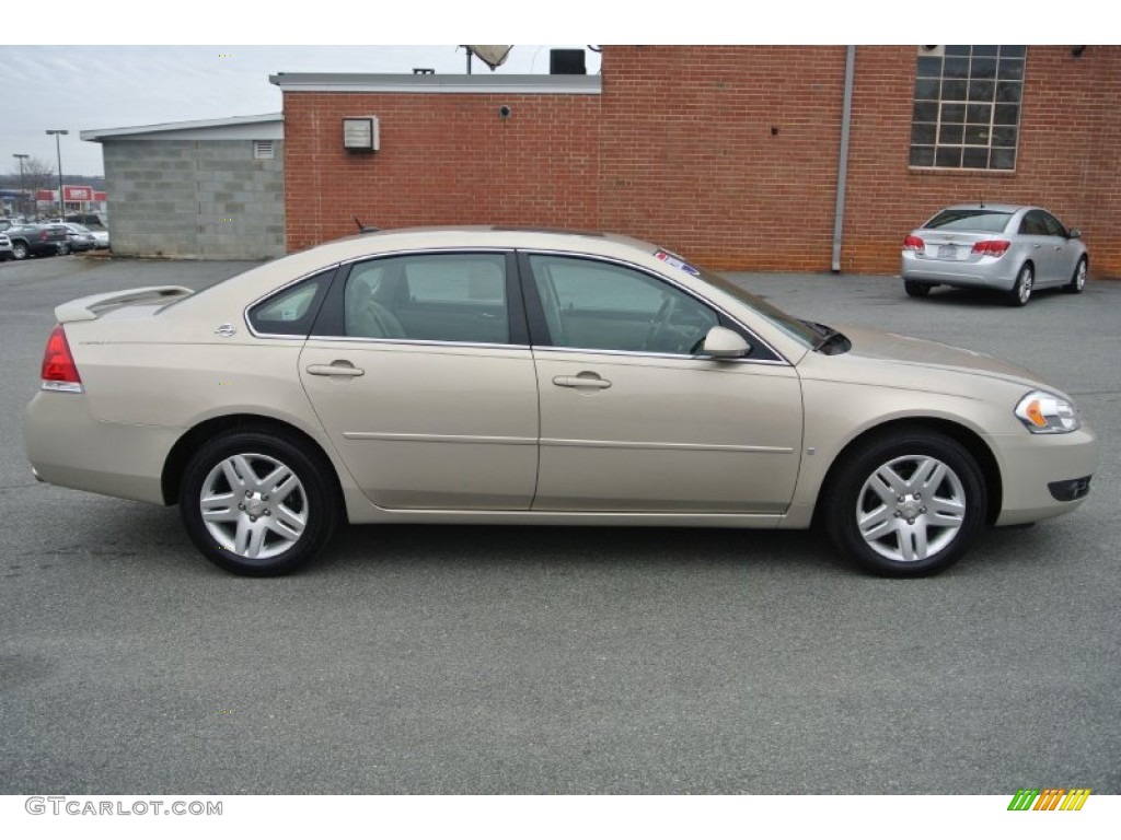 Gold Mist Metallic 2008 Chevrolet Impala LT Exterior Photo #89373372