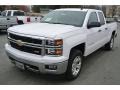 2014 Summit White Chevrolet Silverado 1500 LTZ Z71 Double Cab 4x4  photo #2