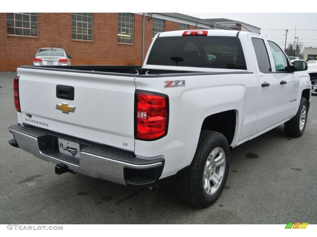 2014 Silverado 1500 LTZ Z71 Double Cab 4x4 - Summit White / Jet Black photo #5