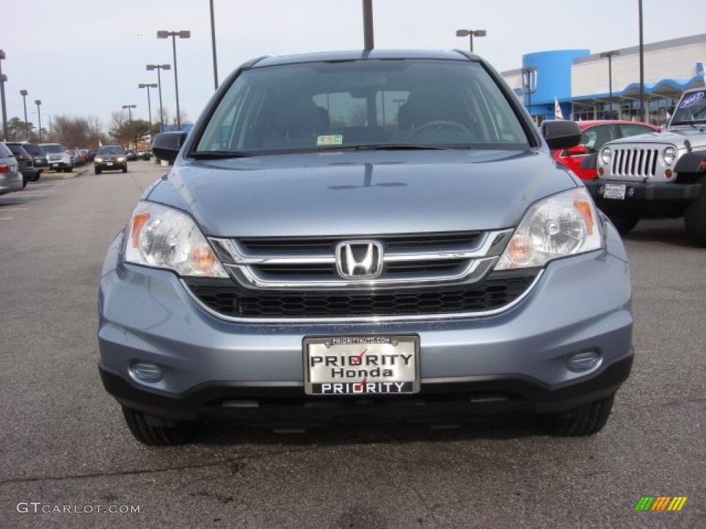 2011 CR-V EX 4WD - Glacier Blue Metallic / Gray photo #11