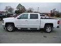 2014 Summit White Chevrolet Silverado 1500 LTZ Crew Cab 4x4  photo #3