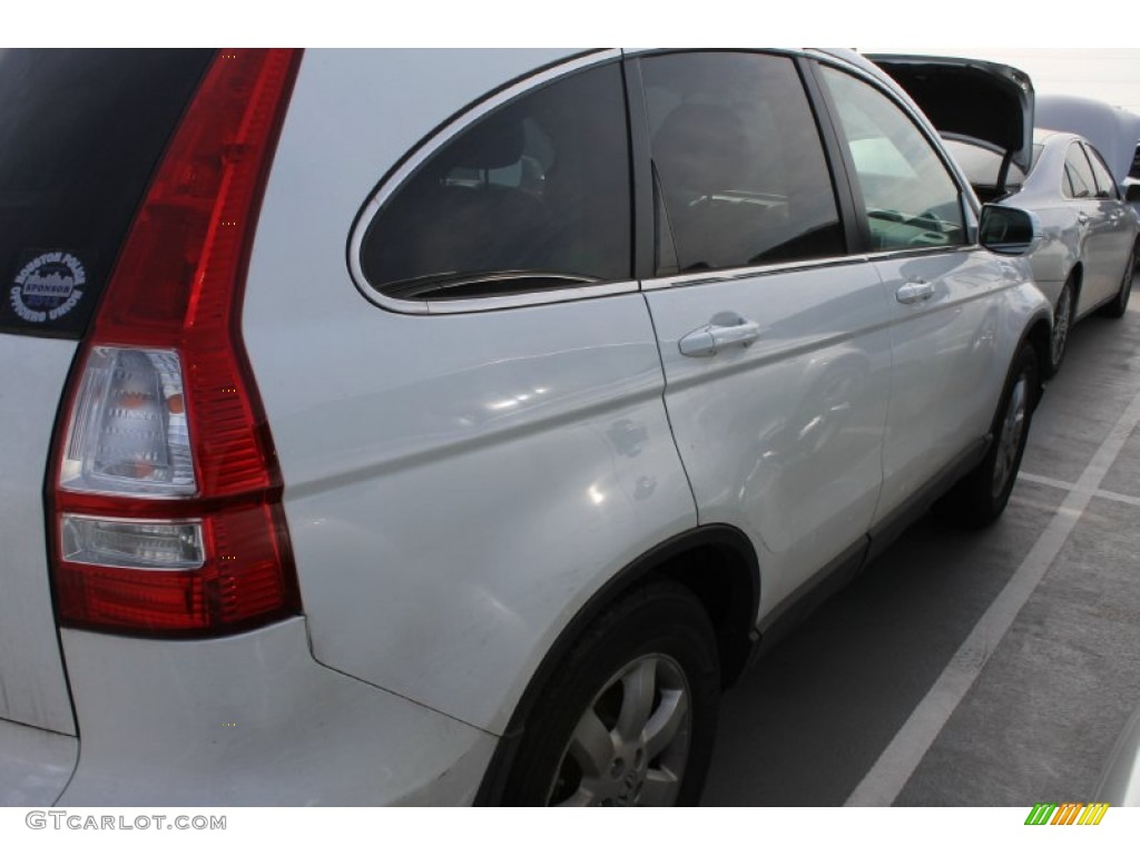 2007 CR-V EX-L 4WD - Taffeta White / Gray photo #9