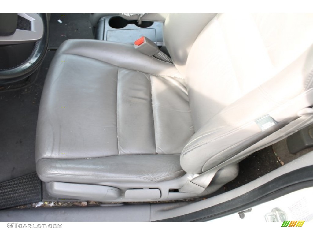 2007 CR-V EX-L 4WD - Taffeta White / Gray photo #11