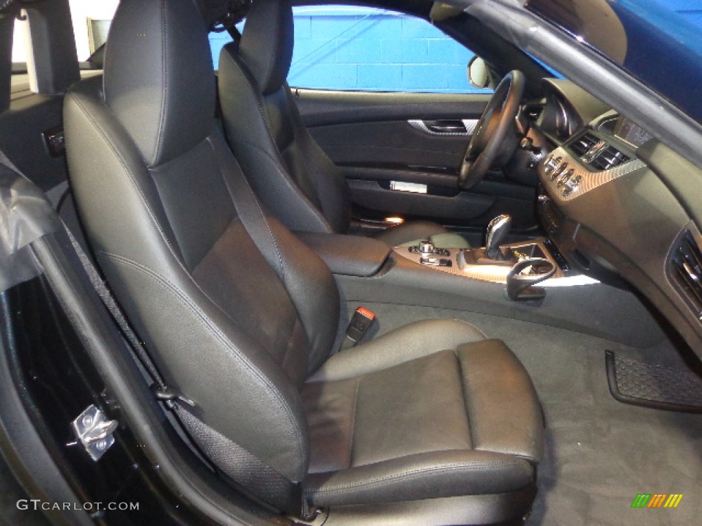 2011 Z4 sDrive35is Roadster - Black Sapphire Metallic / Black photo #26