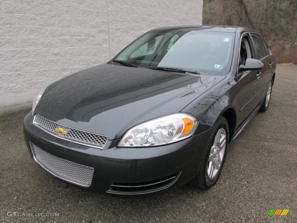 Ashen Gray Metallic 2013 Chevrolet Impala LT Exterior Photo #89375566