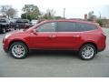 2014 Crystal Red Tintcoat Chevrolet Traverse LT  photo #3