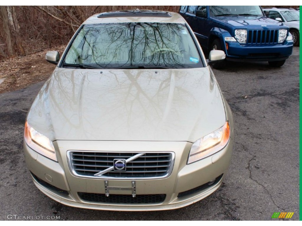 2008 S80 3.2 - Shimmer Gold Metallic / Sandstone Beige photo #2