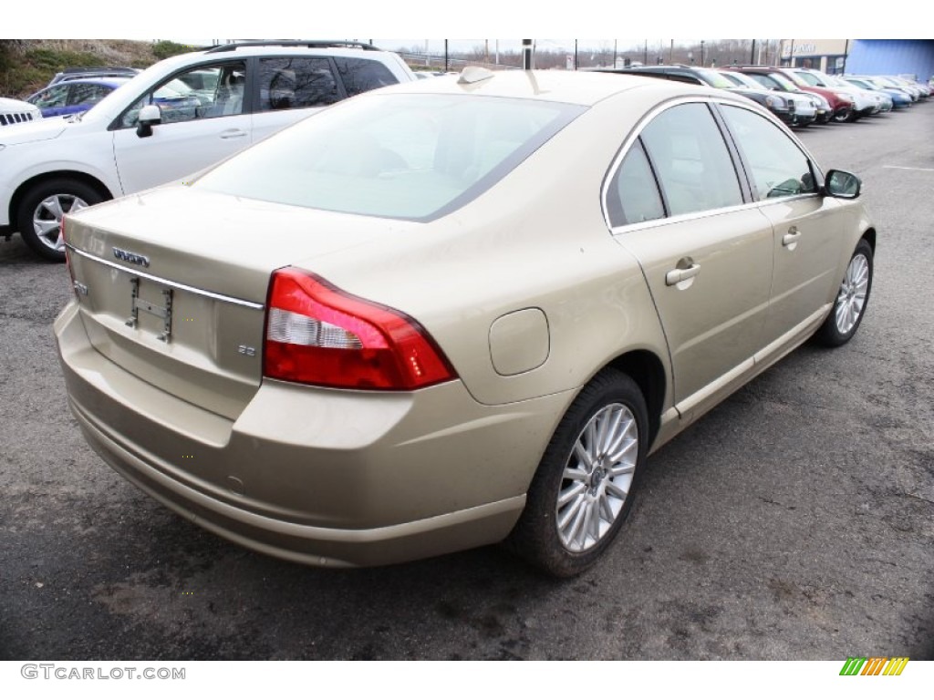 2008 S80 3.2 - Shimmer Gold Metallic / Sandstone Beige photo #6