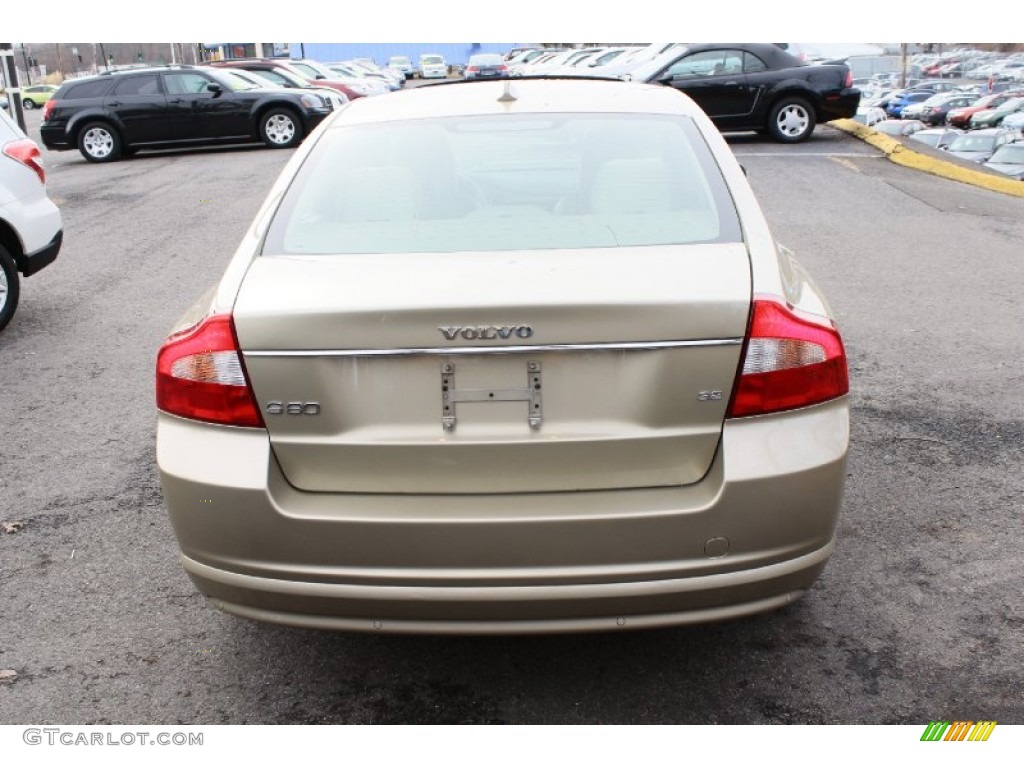 2008 S80 3.2 - Shimmer Gold Metallic / Sandstone Beige photo #7